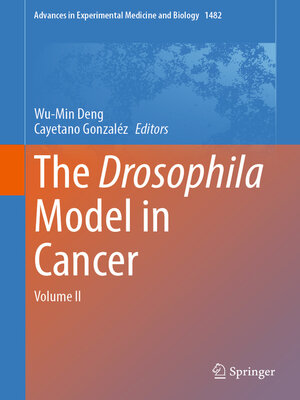 cover image of The Drosophila Model in Cancer